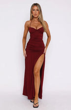 Sweet Skies Maxi - Burgundy
