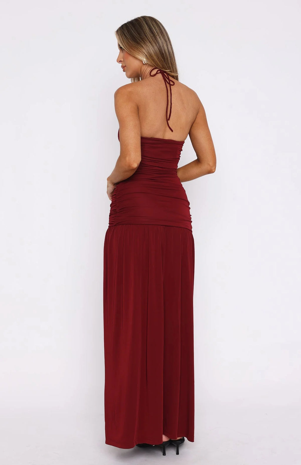 Sweet Skies Maxi - Burgundy
