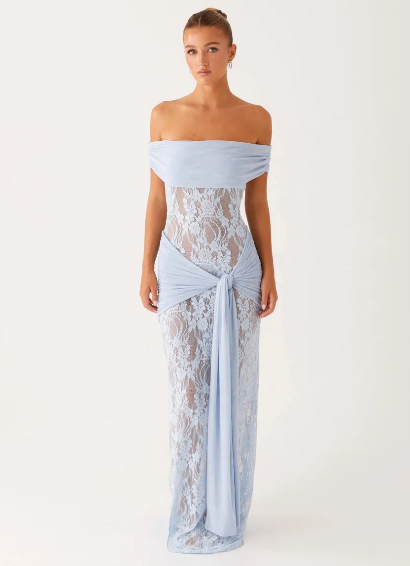 Gracie Twist - Powder Blue